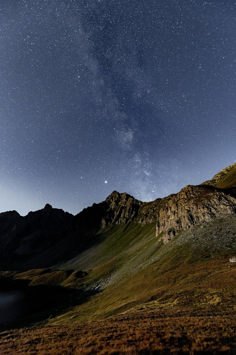 Starry Sky Galaxy Cosmos Night